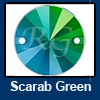 Swarovski 3200 Scarabeous Green Rivoli Sew On